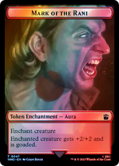 Human (0037) // Mark of the Rani Double-Sided Token (Surge Foil) [Doctor Who Tokens] | Local Legends