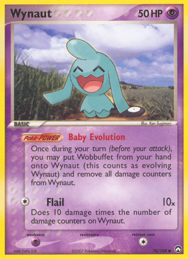 Wynaut (70/108) [EX: Power Keepers] | Local Legends