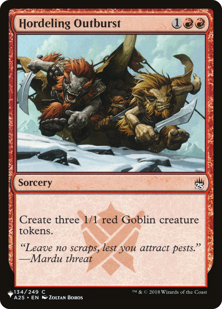 Hordeling Outburst [The List] | Local Legends