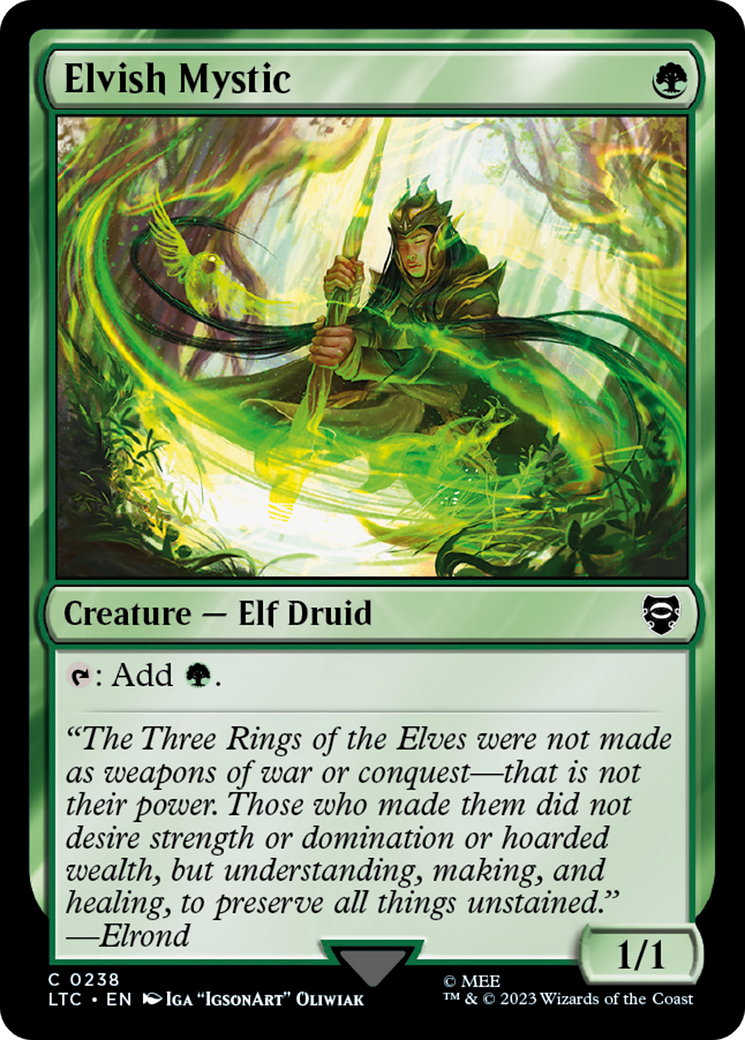 Elvish Mystic [The Lord of the Rings: Tales of Middle-Earth Commander] | Local Legends