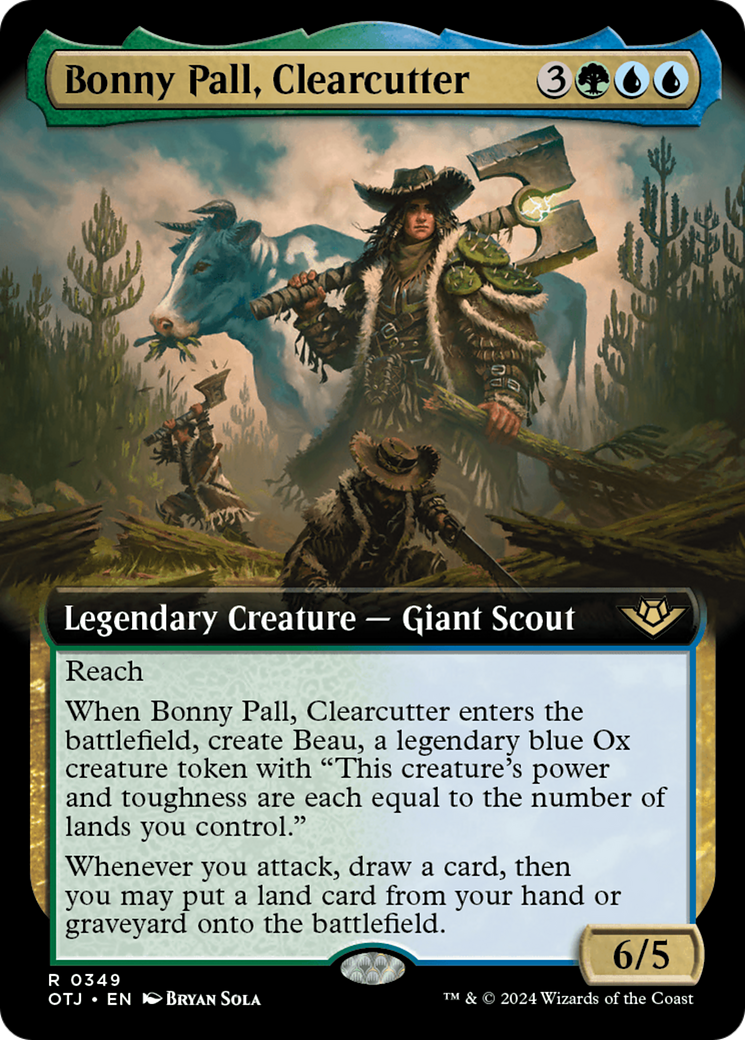 Bonny Pall, Clearcutter (Extended Art) [Outlaws of Thunder Junction] | Local Legends