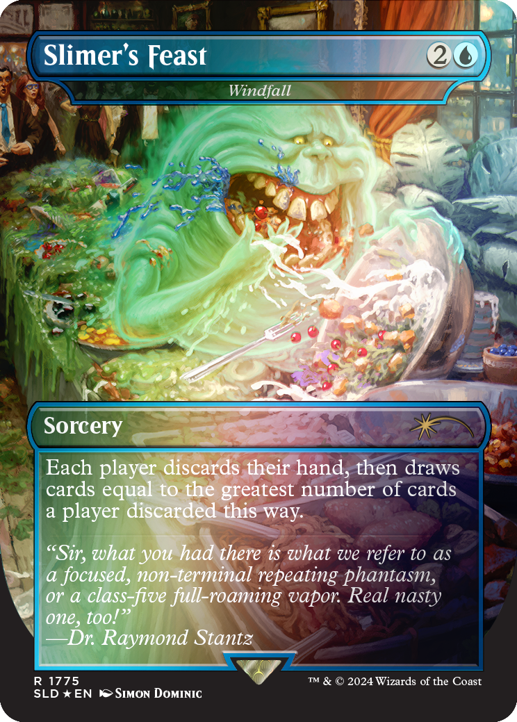 Slimer's Feast - Windfall (Rainbow Foil) [Secret Lair Drop Series] | Local Legends
