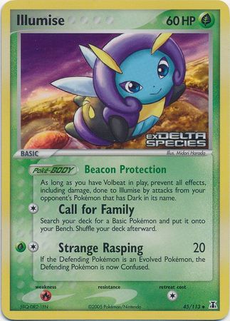 Illumise (45/113) (Stamped) [EX: Delta Species] | Local Legends