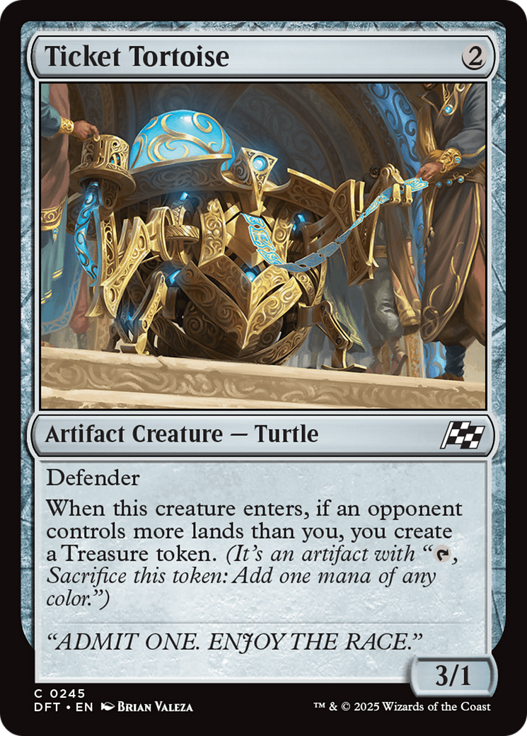 Ticket Tortoise [Aetherdrift] | Local Legends