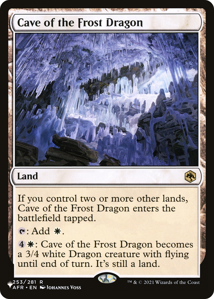 Cave of the Frost Dragon [The List] | Local Legends