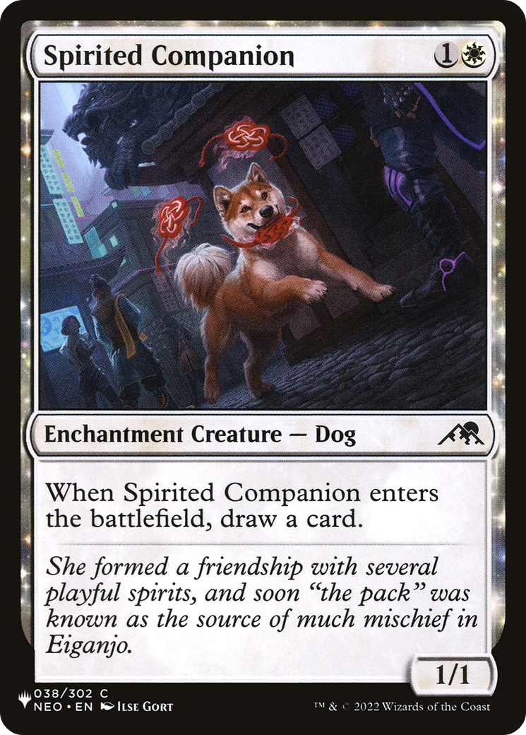Spirited Companion [The List] | Local Legends