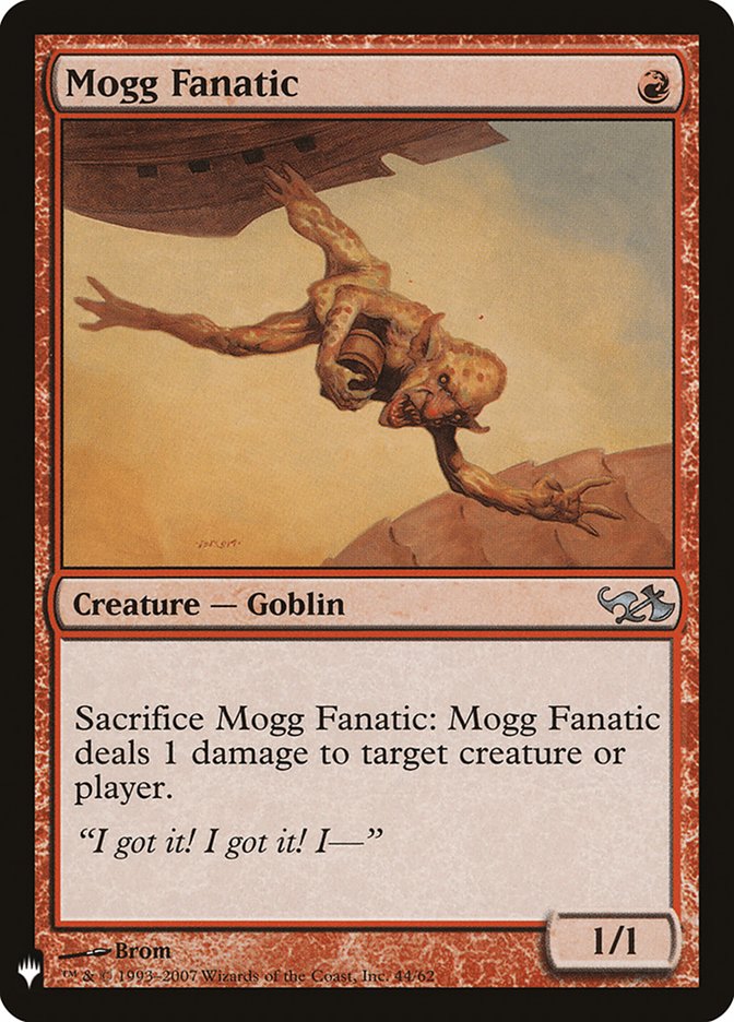 Mogg Fanatic [Mystery Booster] | Local Legends