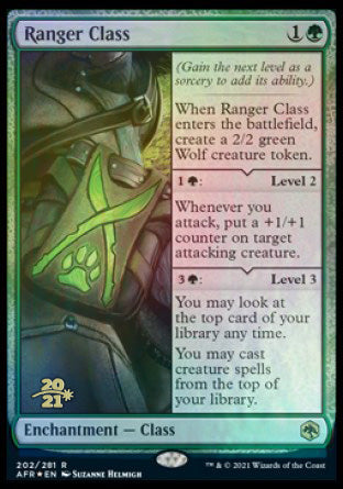 Ranger Class [Dungeons & Dragons: Adventures in the Forgotten Realms Prerelease Promos] | Local Legends