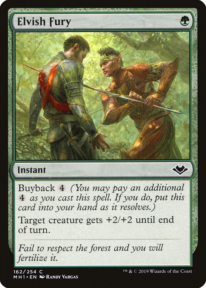 Elvish Fury [Modern Horizons] | Local Legends