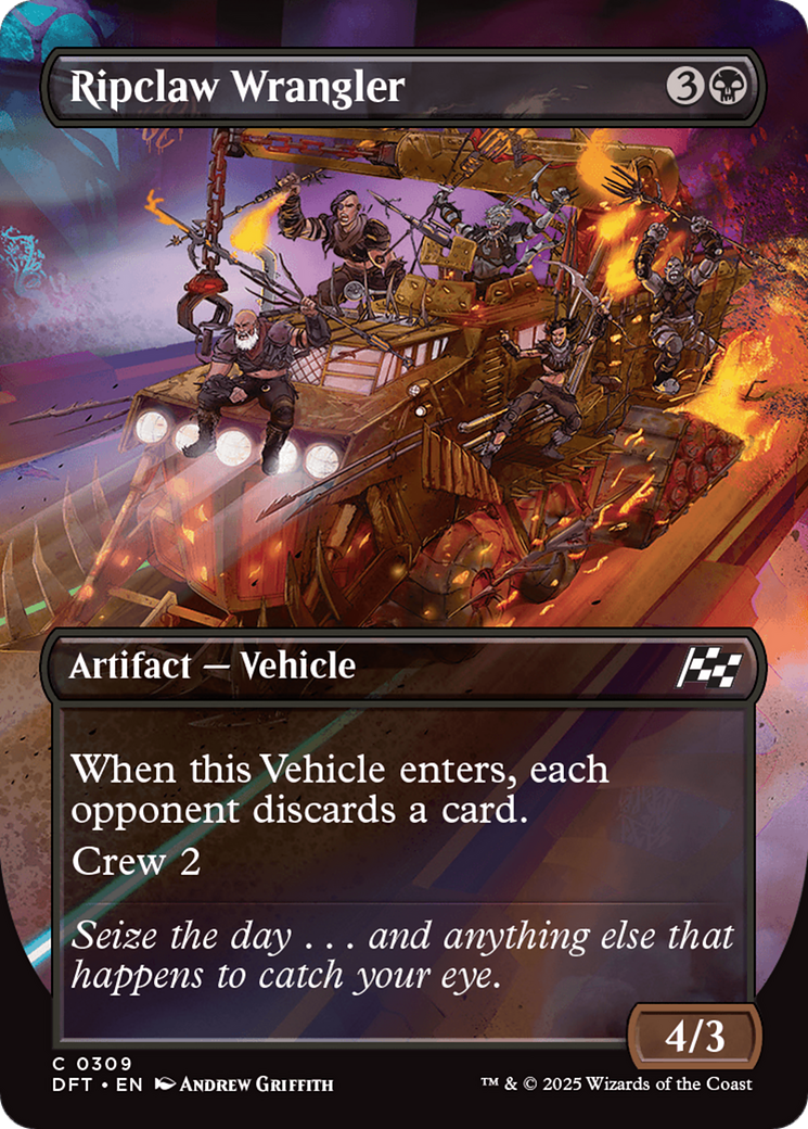 Ripclaw Wrangler (Borderless) [Aetherdrift] | Local Legends