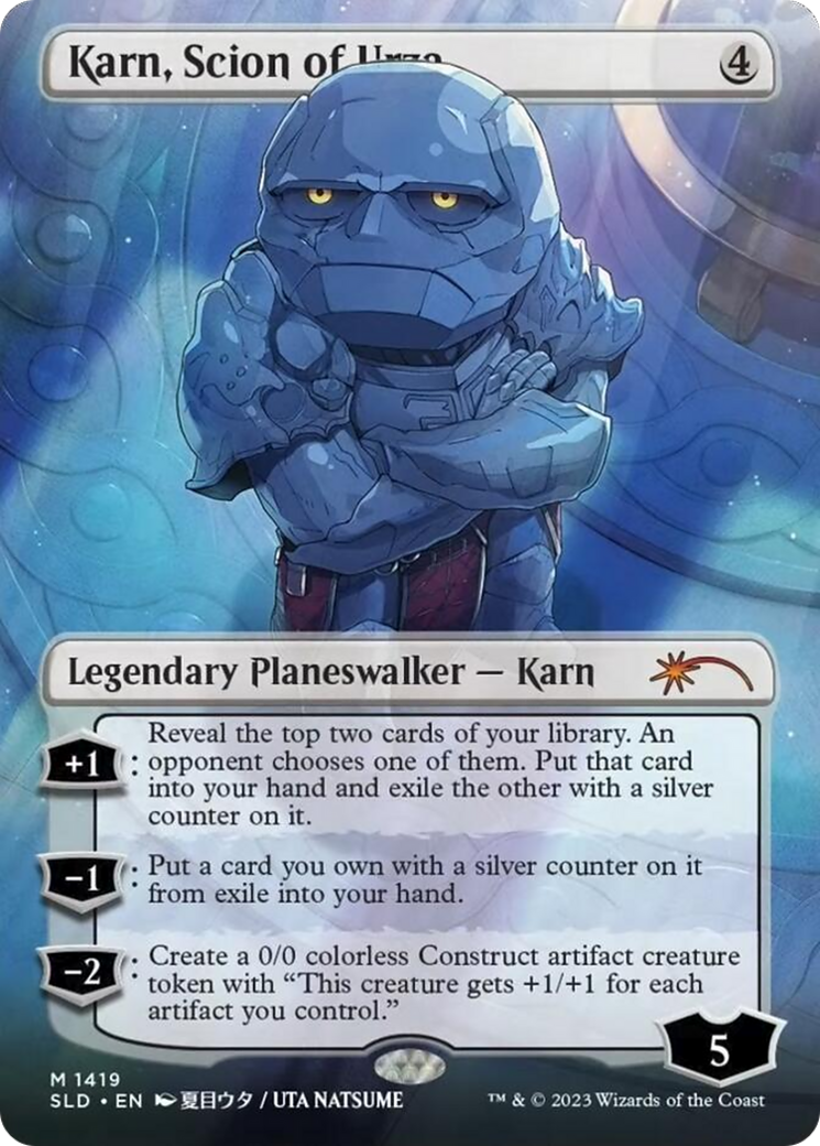 Karn, Scion of Urza (Rainbow Foil) [Secret Lair Drop Series] | Golgari Games