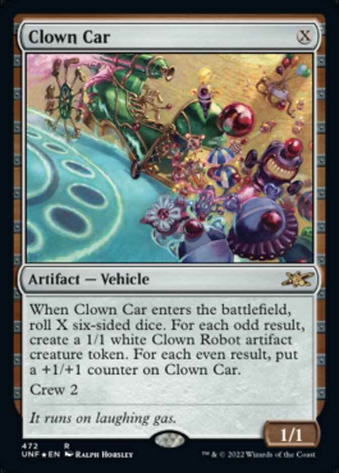 Clown Car (Galaxy Foil) [Unfinity] | Golgari Games