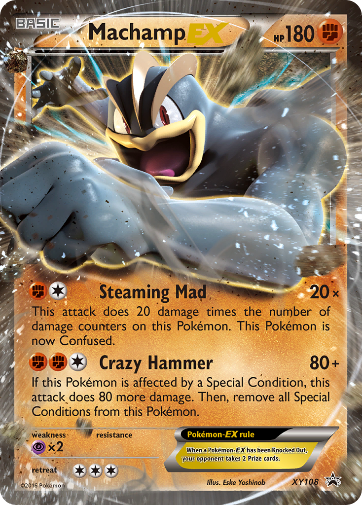 Machamp EX (XY108) [XY: Black Star Promos] | Golgari Games