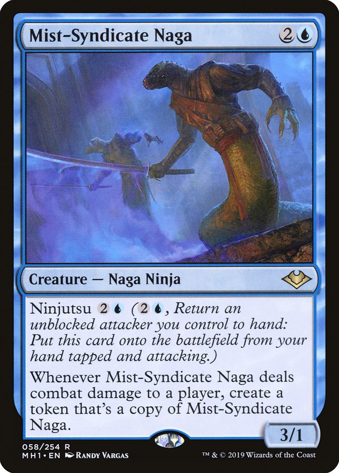 Mist-Syndicate Naga [Modern Horizons] | Golgari Games