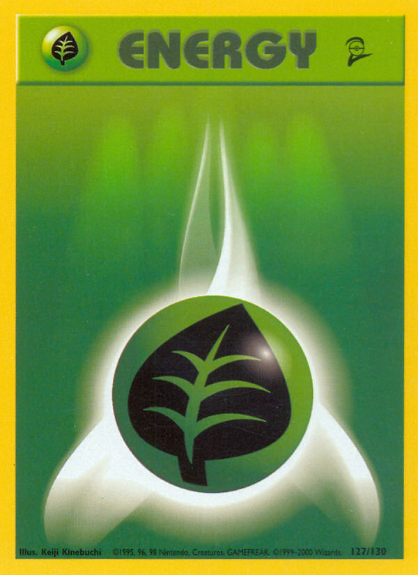 Grass Energy (127/130) [Base Set 2] | Local Legends