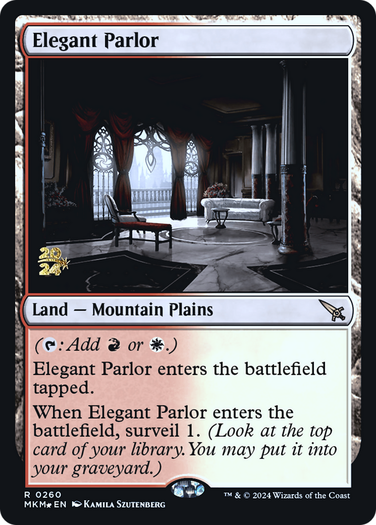 Elegant Parlor [Murders at Karlov Manor Prerelease Promos] | Golgari Games