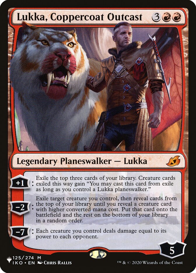 Lukka, Coppercoat Outcast [The List] | Local Legends