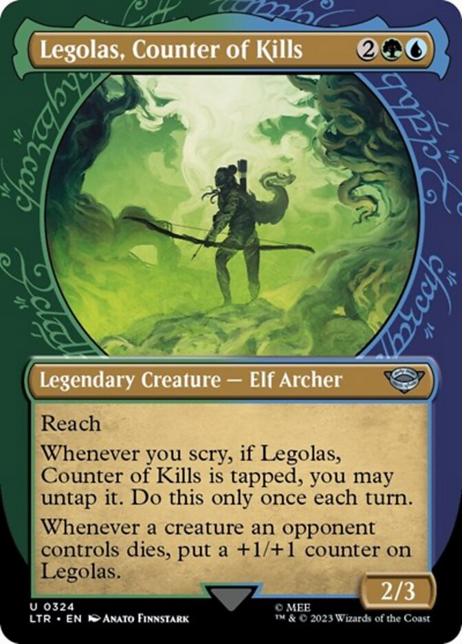 Legolas, Counter of Kills (Showcase Ring Frame) [The Lord of the Rings: Tales of Middle-Earth] | Local Legends