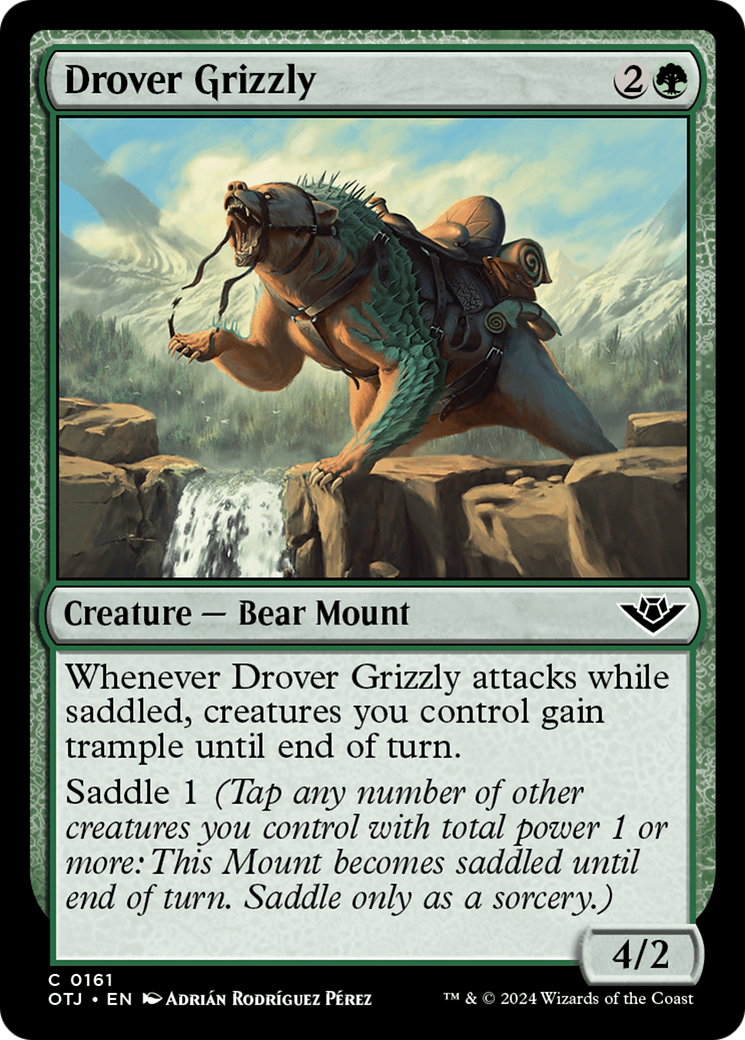 Drover Grizzly [Outlaws of Thunder Junction] | Local Legends