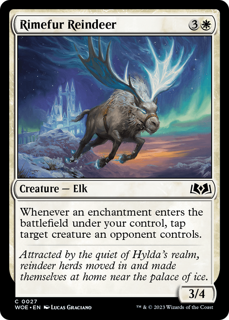 Rimefur Reindeer [Wilds of Eldraine] | Local Legends