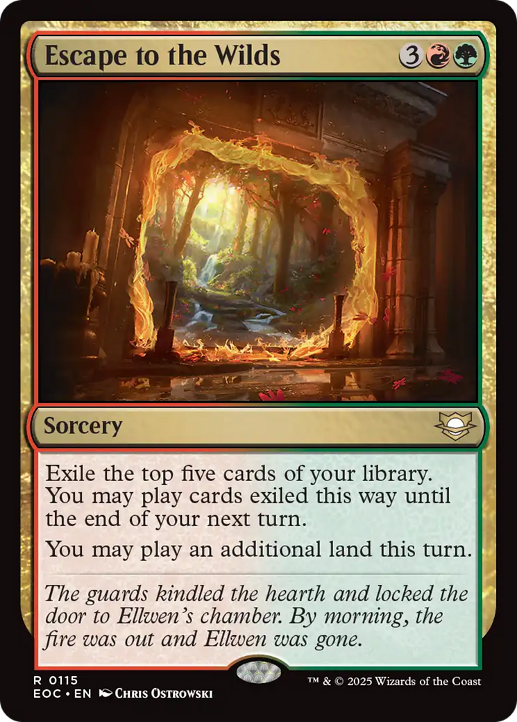 Escape to the Wilds [Edge of Eternities Commander] | Local Legends