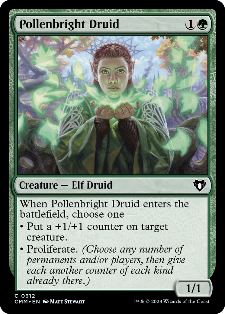 Pollenbright Druid [Commander Masters] | Local Legends