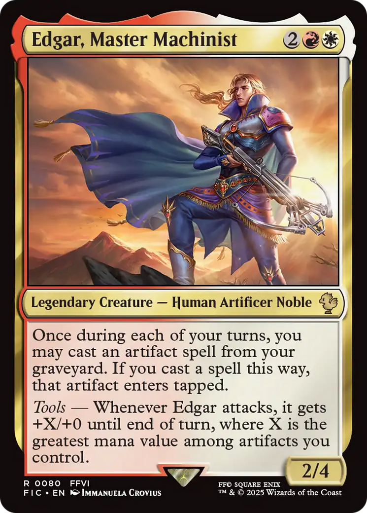 Edgar, Master Machinist [FINAL FANTASY Commander] | Local Legends