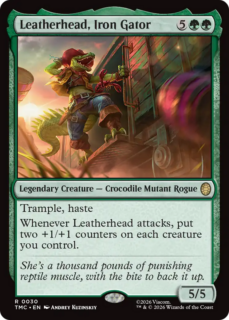 Leatherhead, Iron Gator [Teenage Mutant Ninja Turtles Commander] | Local Legends