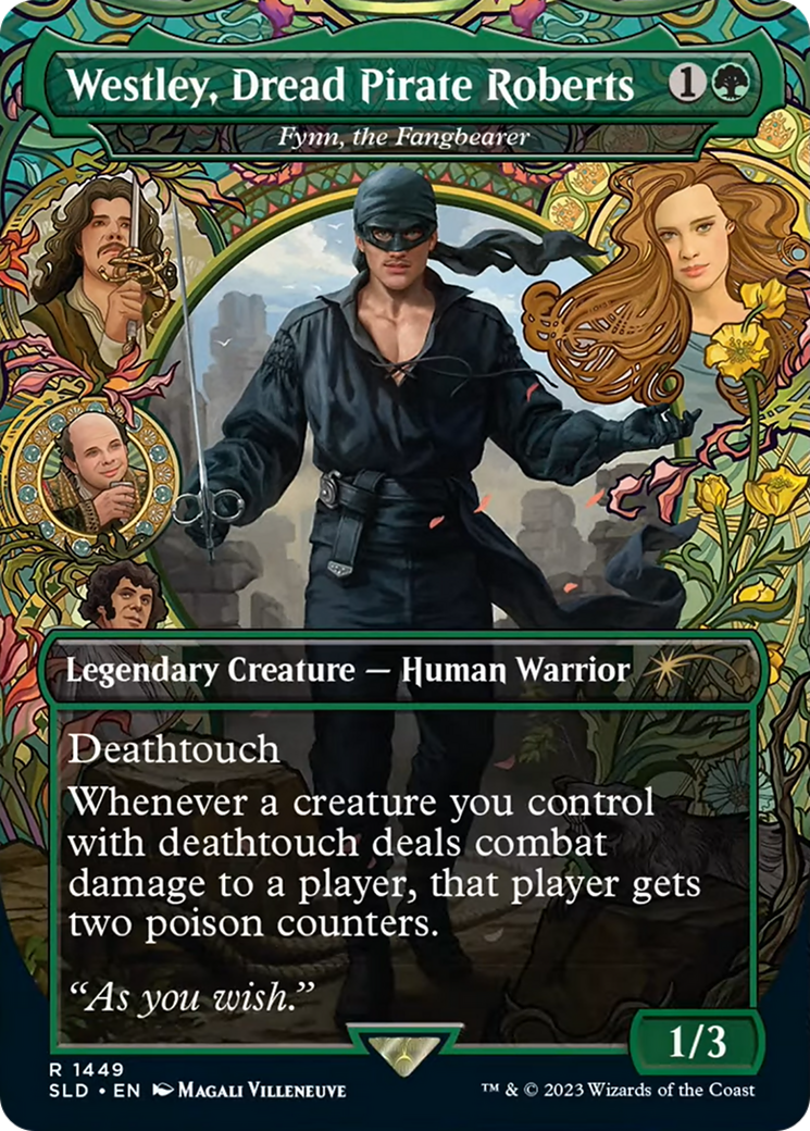 Westley, Dread Pirate Roberts - Fynn, the Fangbearer [Secret Lair Drop Series] | Golgari Games