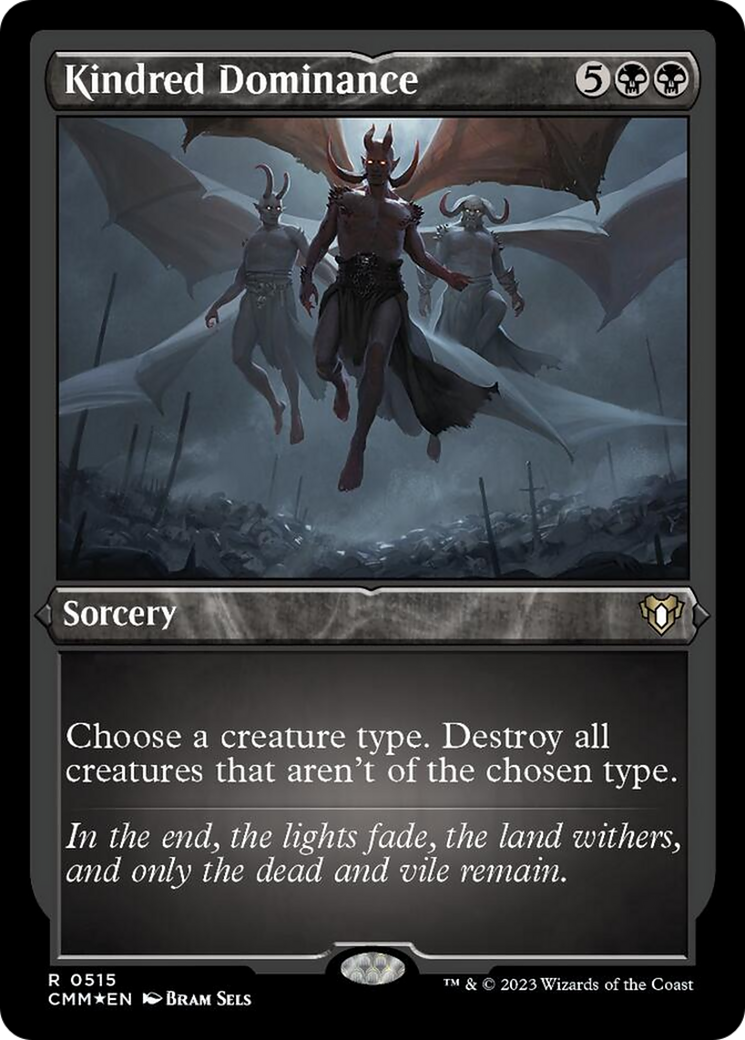 Kindred Dominance (Foil Etched) [Commander Masters] | Local Legends