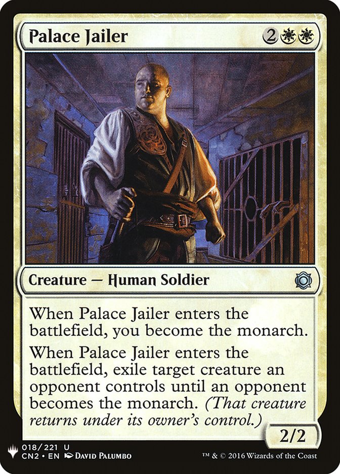 Palace Jailer [Mystery Booster] | Local Legends