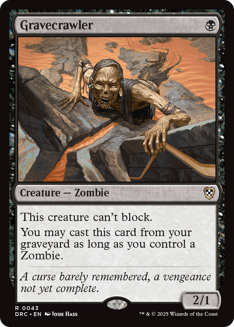 Gravecrawler [Aetherdrift Commander] | Local Legends