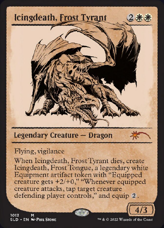 Icingdeath, Frost Tyrant (Showcase) [Secret Lair Drop Series] | Local Legends
