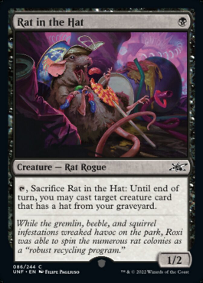 Rat in the Hat [Unfinity] | Golgari Games