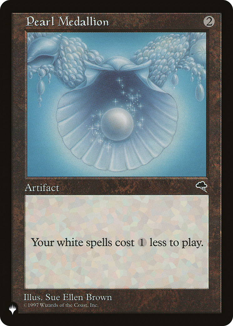 Pearl Medallion [Secret Lair: Angels] | Local Legends