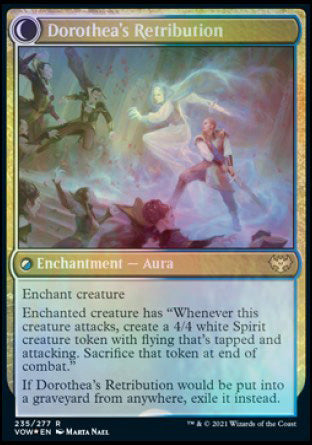 Dorothea, Vengeful Victim // Dorothea's Retribution [Innistrad: Crimson Vow Prerelease Promos] | Local Legends