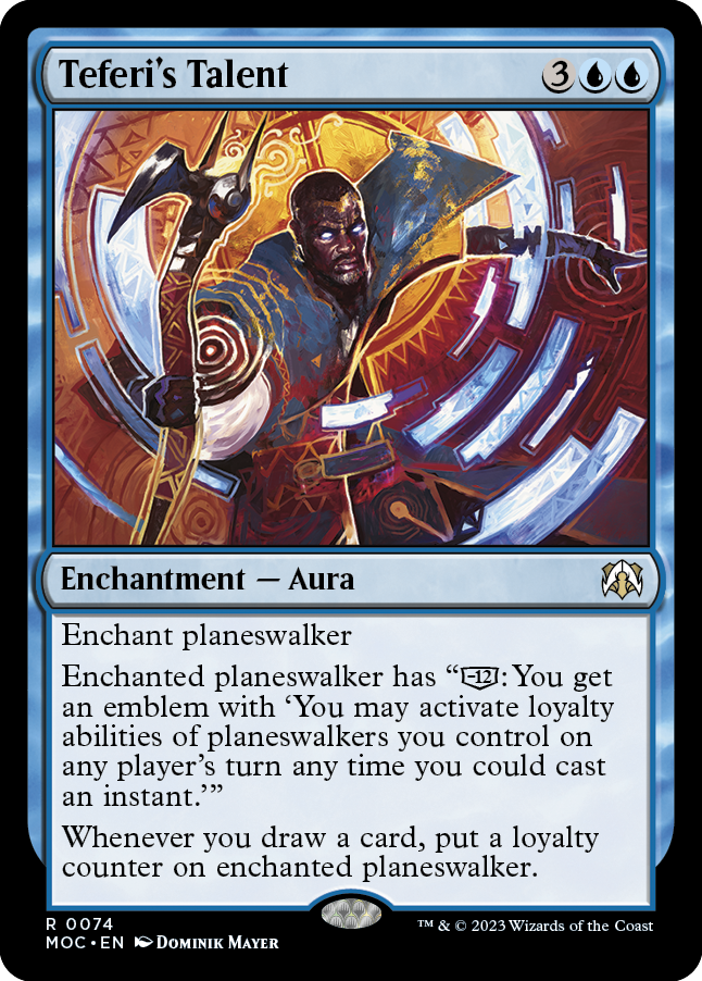 Teferi's Talent [March of the Machine Commander] | Local Legends