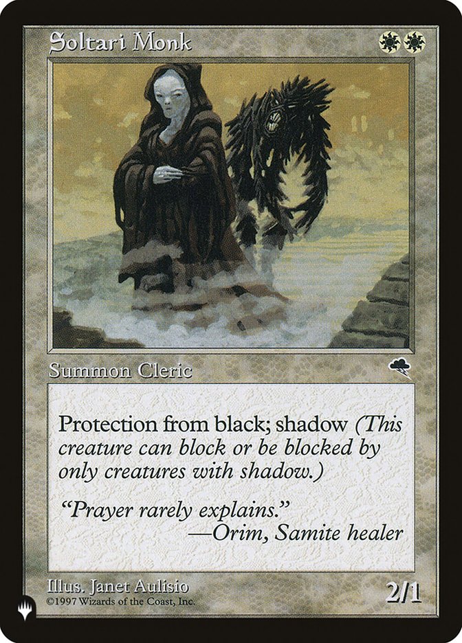 Soltari Monk [The List] | Local Legends
