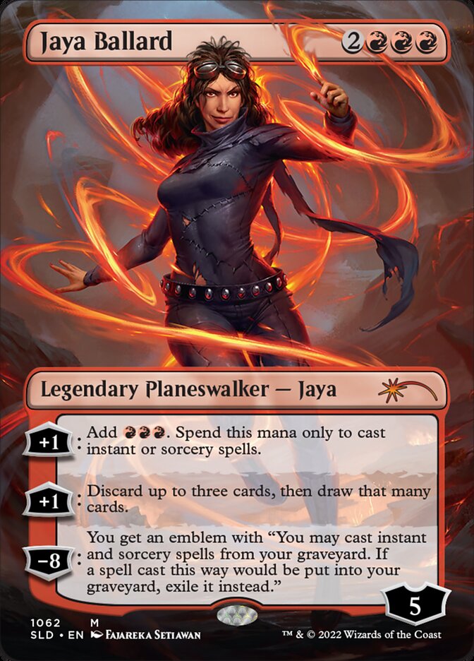 Jaya Ballard (Borderless) [Secret Lair Drop Series] | Local Legends