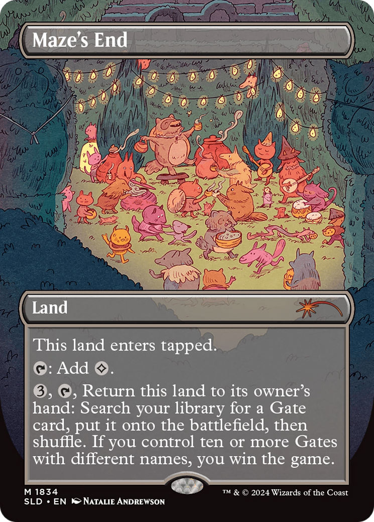 Maze's End (Rainbow Foil) [Secret Lair Drop Series] | Local Legends