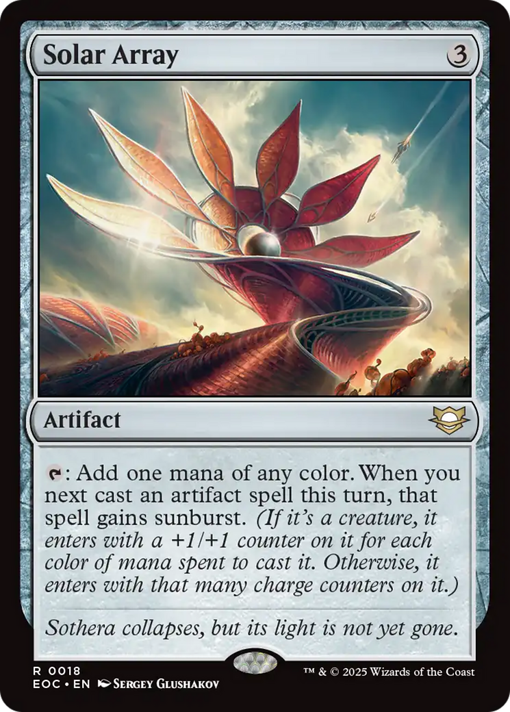 Solar Array [Edge of Eternities Commander] | Local Legends