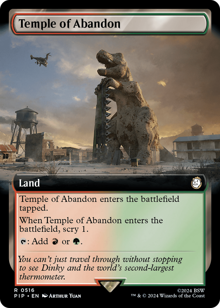 Temple of Abandon (Extended Art) [Fallout] | Local Legends