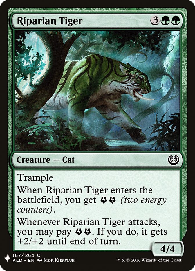 Riparian Tiger [Mystery Booster] | Local Legends