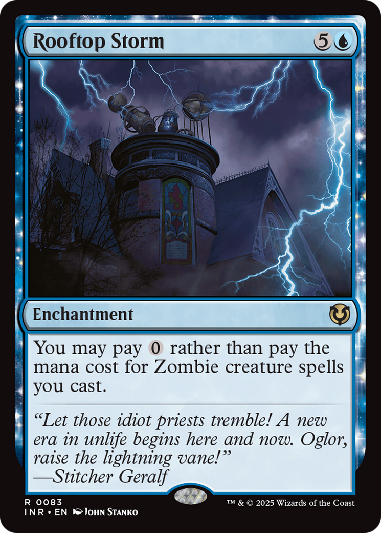 Rooftop Storm [Innistrad Remastered] | Local Legends