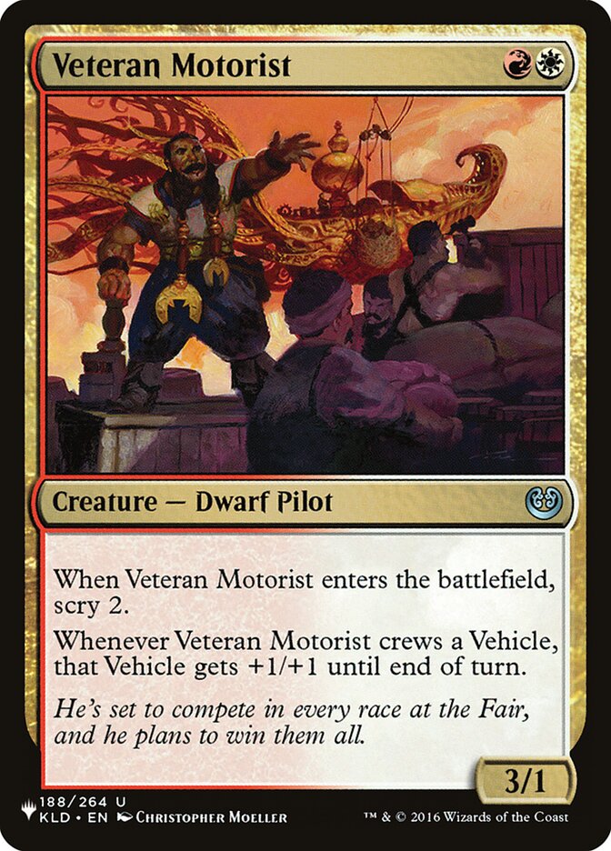 Veteran Motorist [The List] | Golgari Games