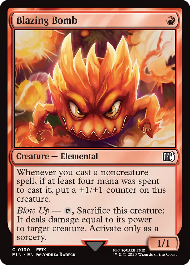 Blazing Bomb [FINAL FANTASY] | Local Legends