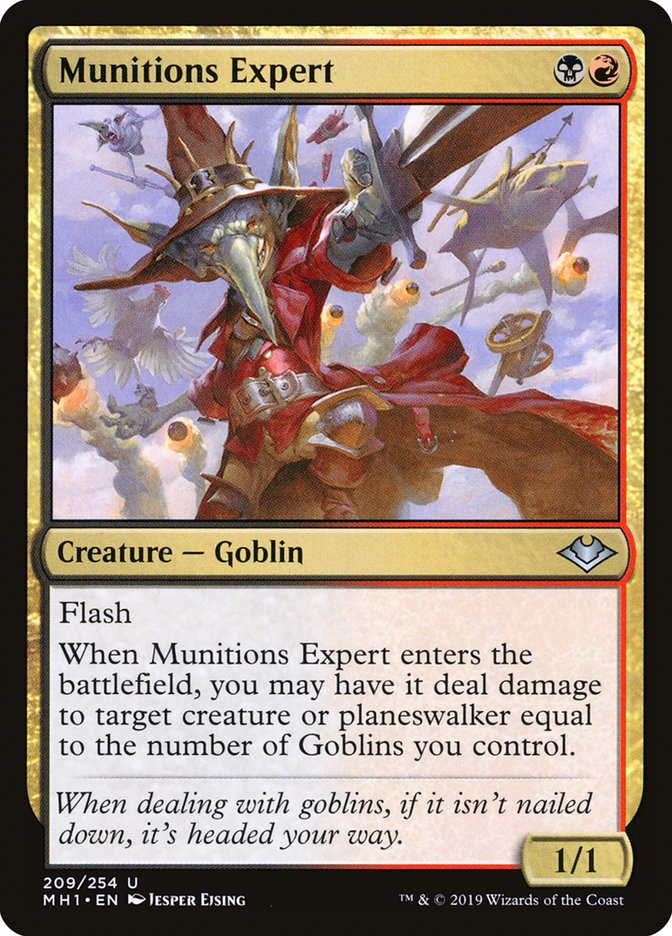 Munitions Expert [Modern Horizons] | Golgari Games