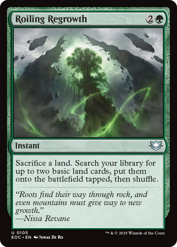 Roiling Regrowth [Edge of Eternities Commander] | Local Legends