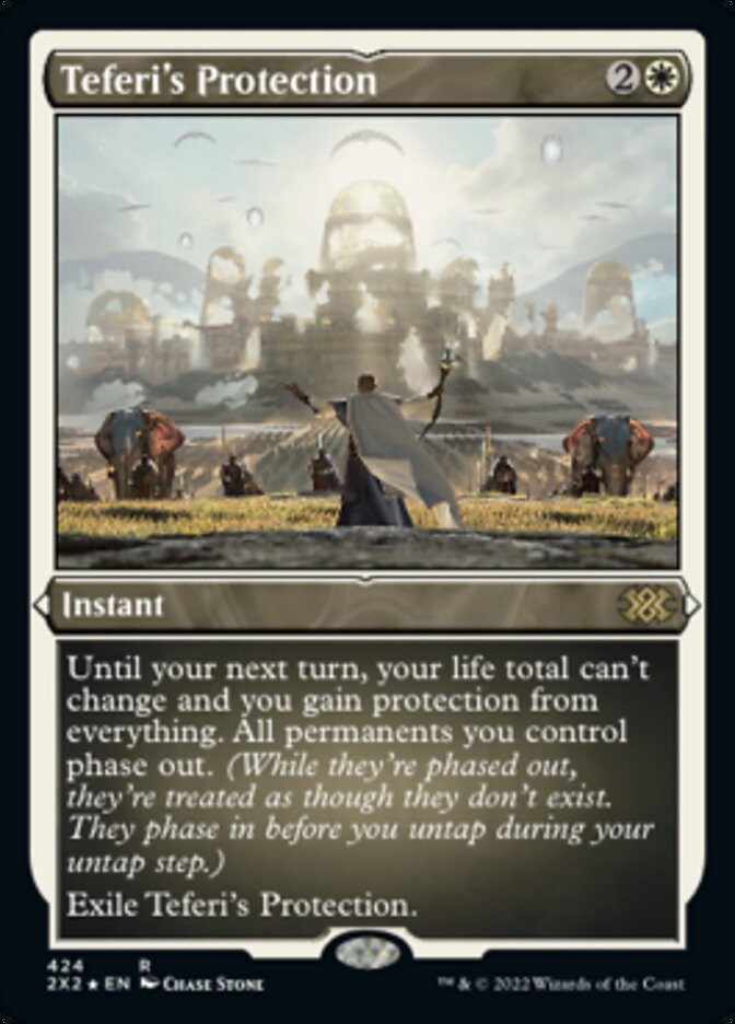 Teferi's Protection (Foil Etched) [Double Masters 2022] | Local Legends