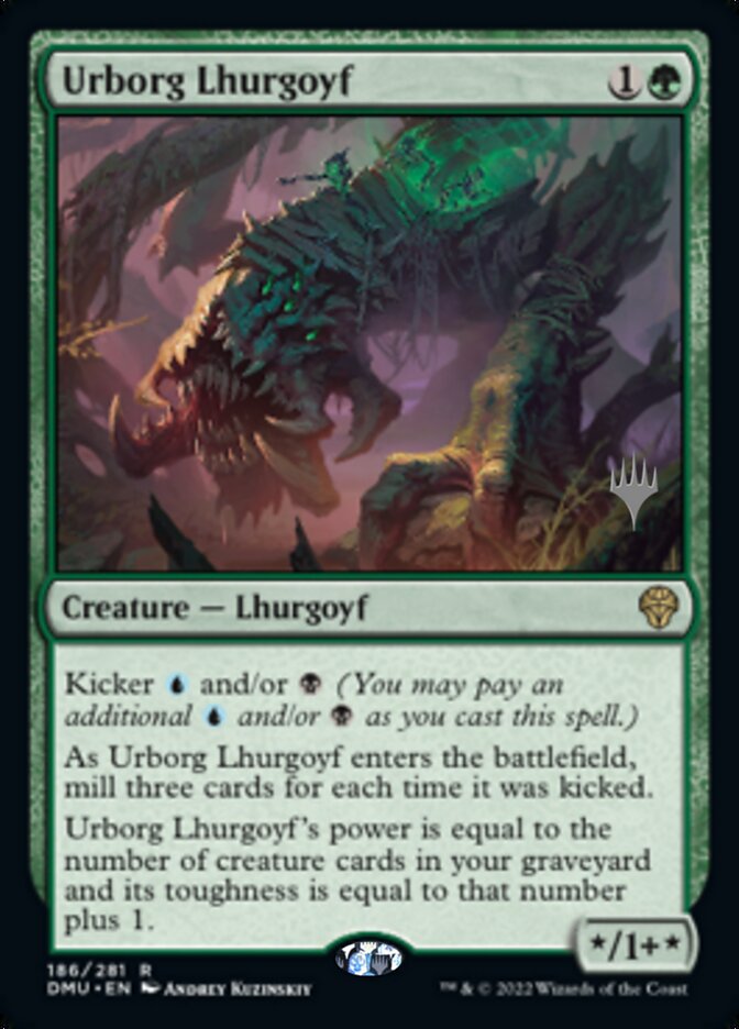 Urborg Lhurgoyf (Promo Pack) [Dominaria United Promos] | Golgari Games